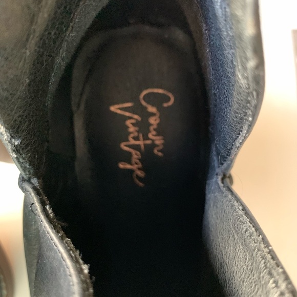 Crown Vintage Firiat Ankle Boots, Women's Size 6 M, Black Leather - Picture 5 of 8